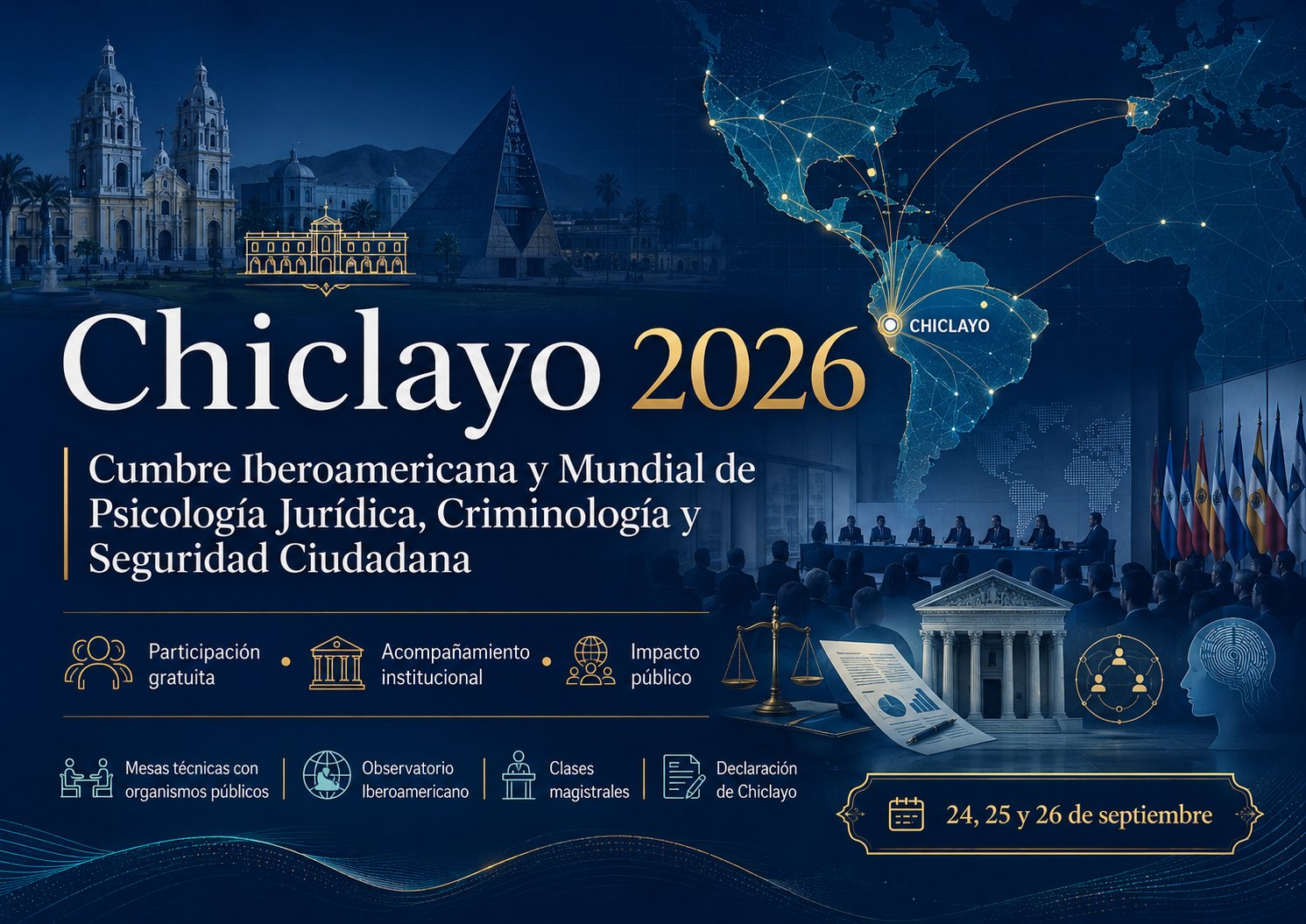 Chiclayo 2026 Cumbre Iberoamericana y Mundial